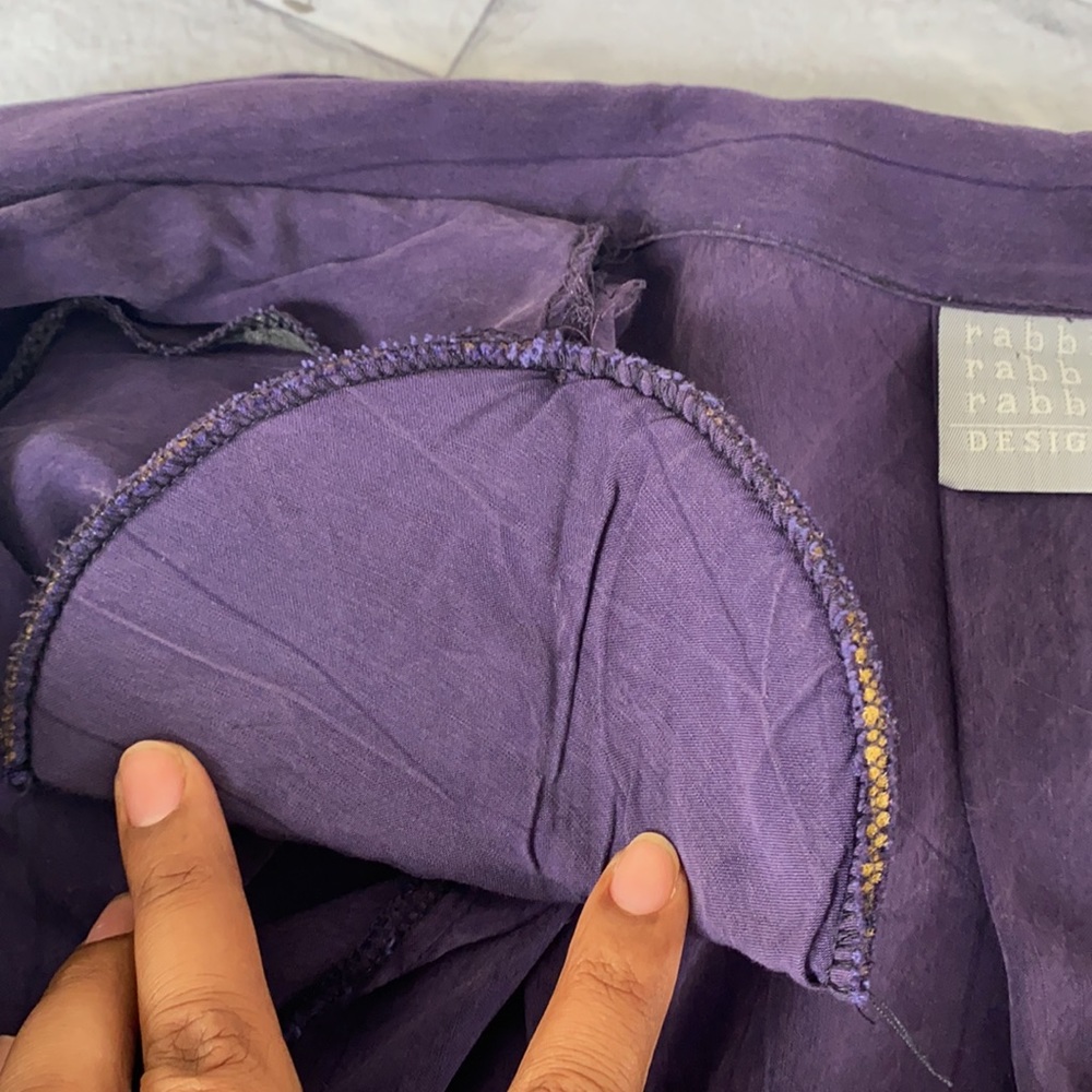 Vintage jumpsuit purple size small - Picture 12 of 16